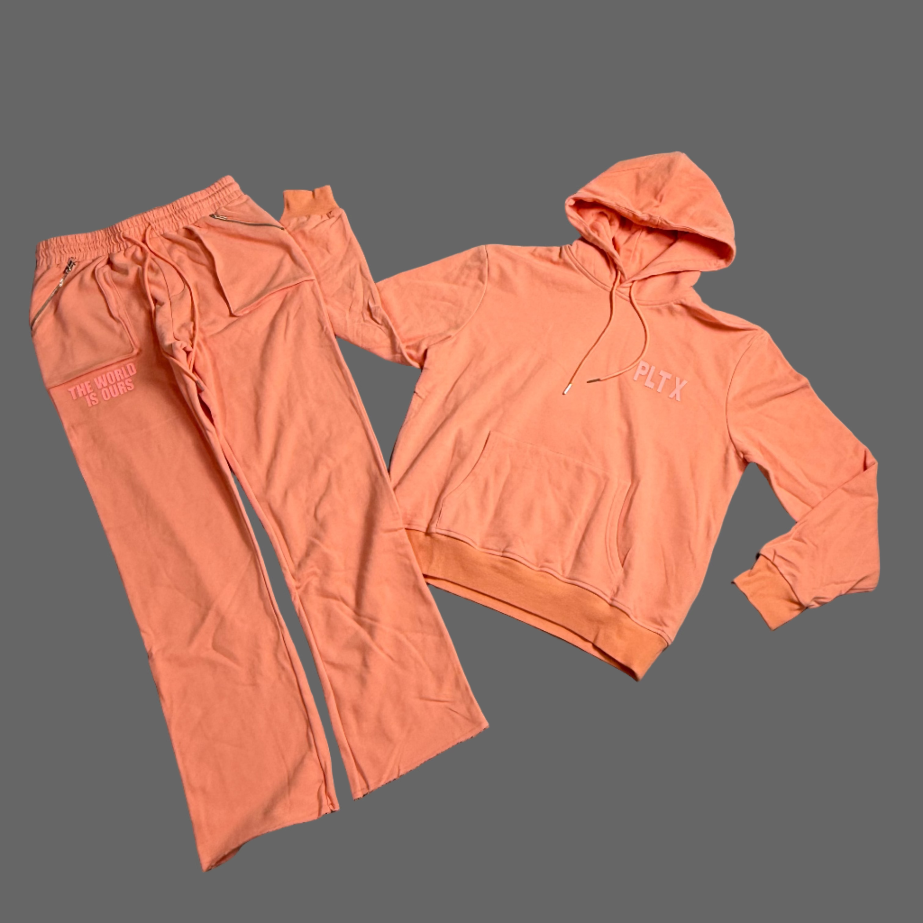 Politics Sweatsuit - Warden - Pink - 813