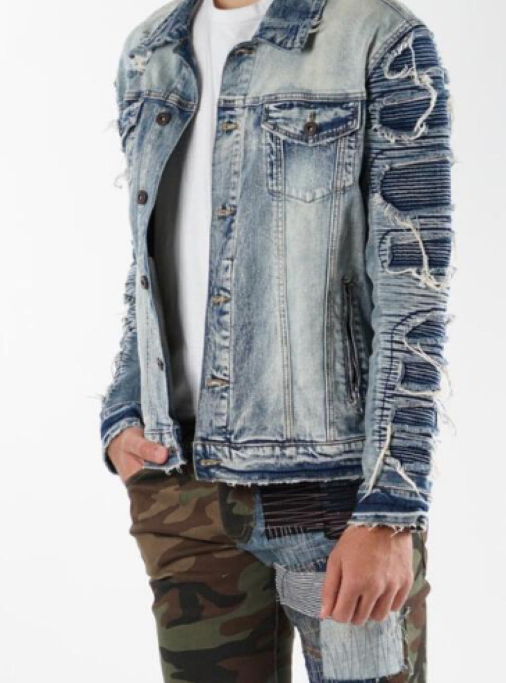 Valabasas Denim Jacket - Light Wash - J3