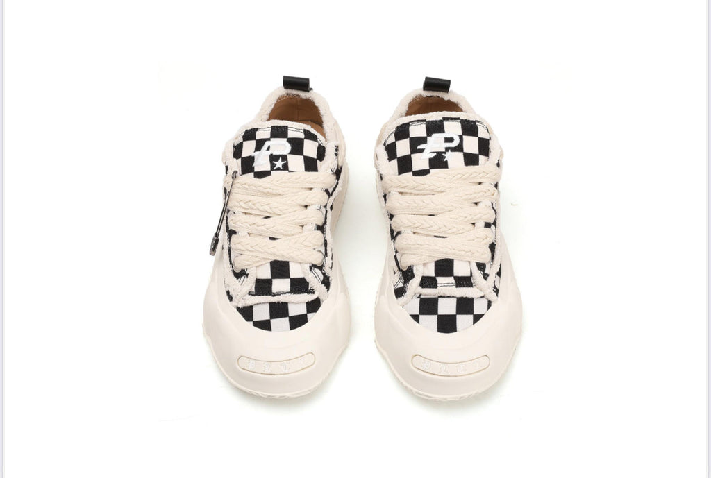 Politics Shoes - Bergen - Black And White - 205