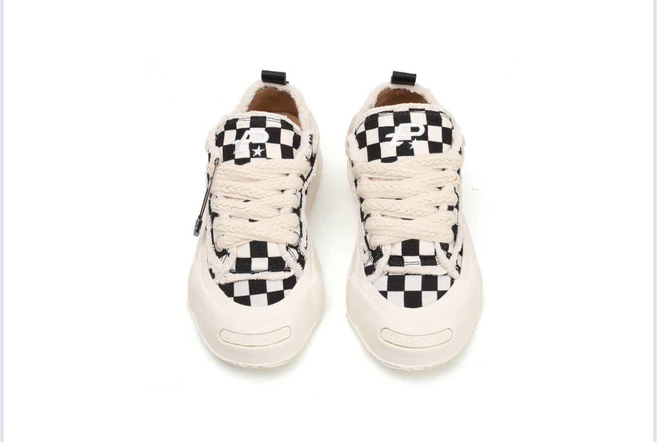 Politics Shoes - Bergen - Black And White - 205