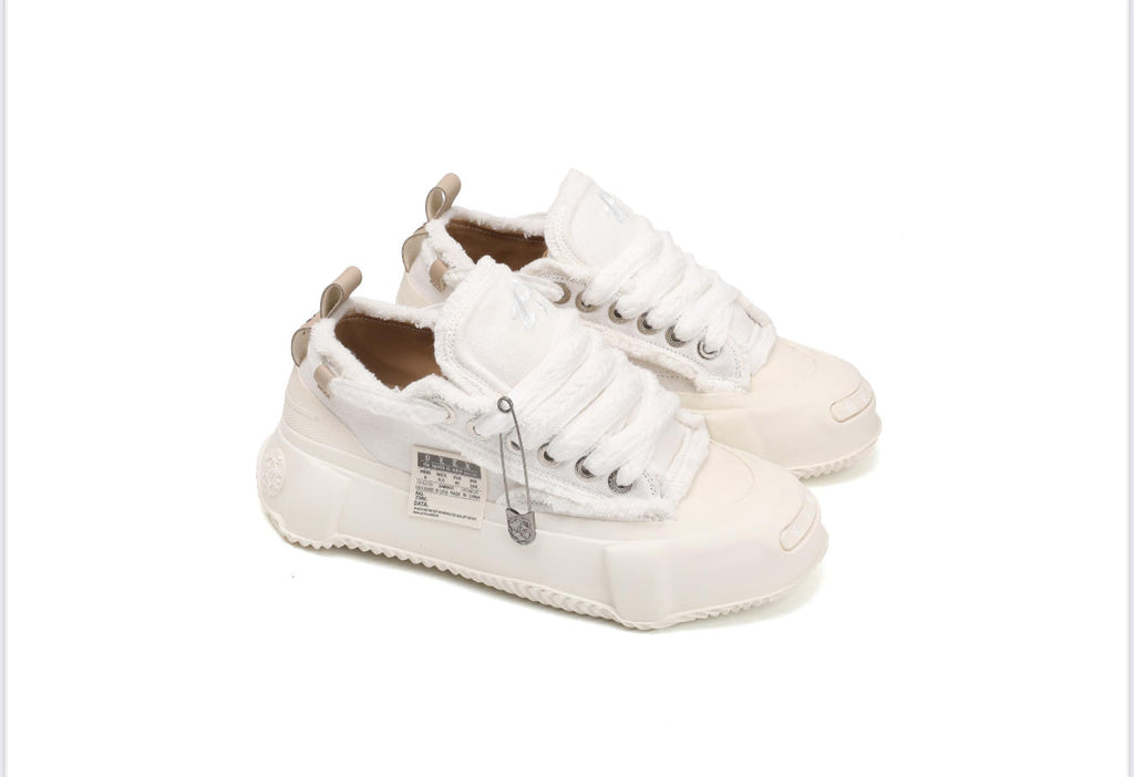 Politics Shoes - Bergen - White and Cream - 202