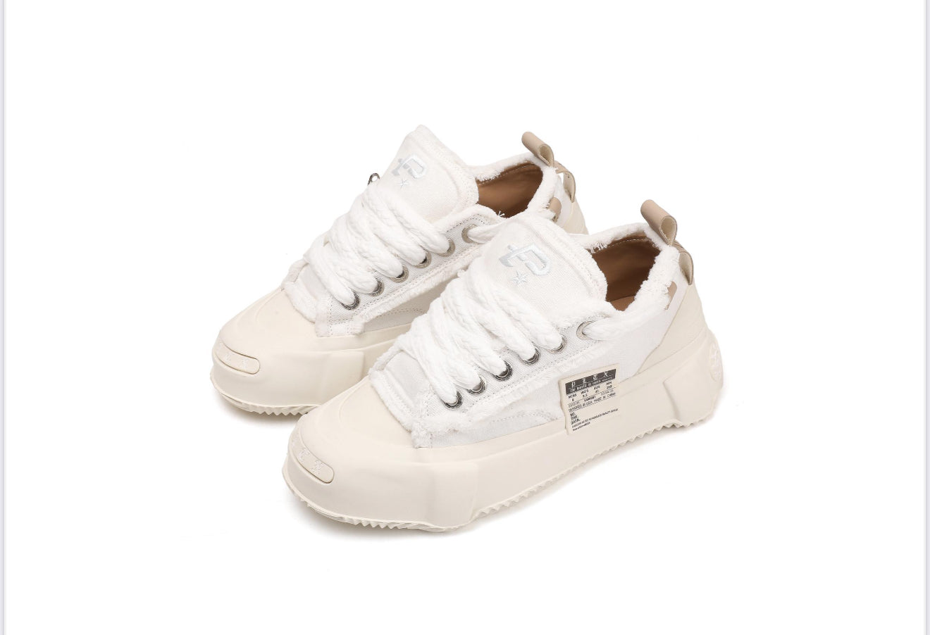 Politics Shoes - Bergen - White and Cream - 202