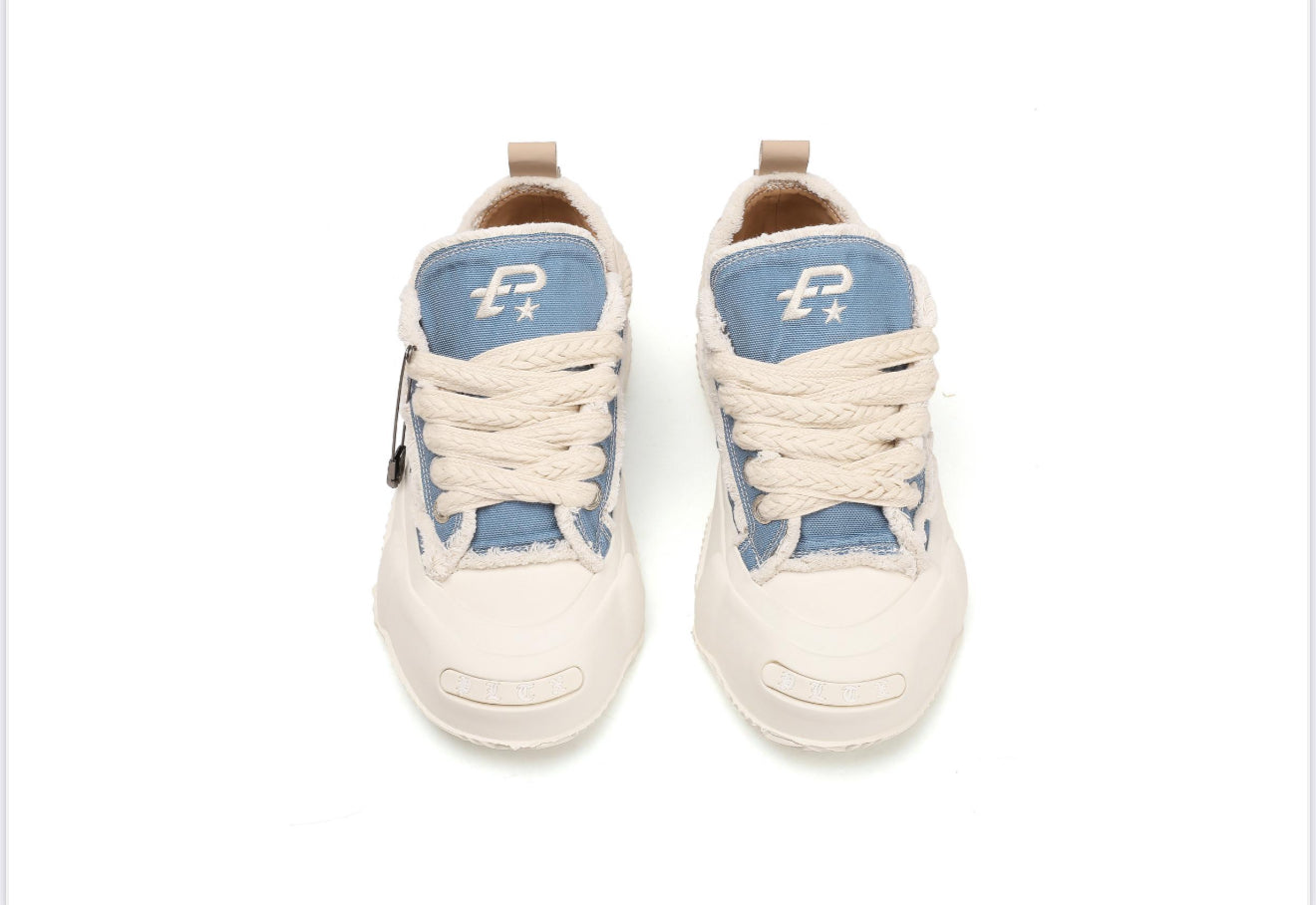 Politics Shoes - Bergen - Blue Denim - 204