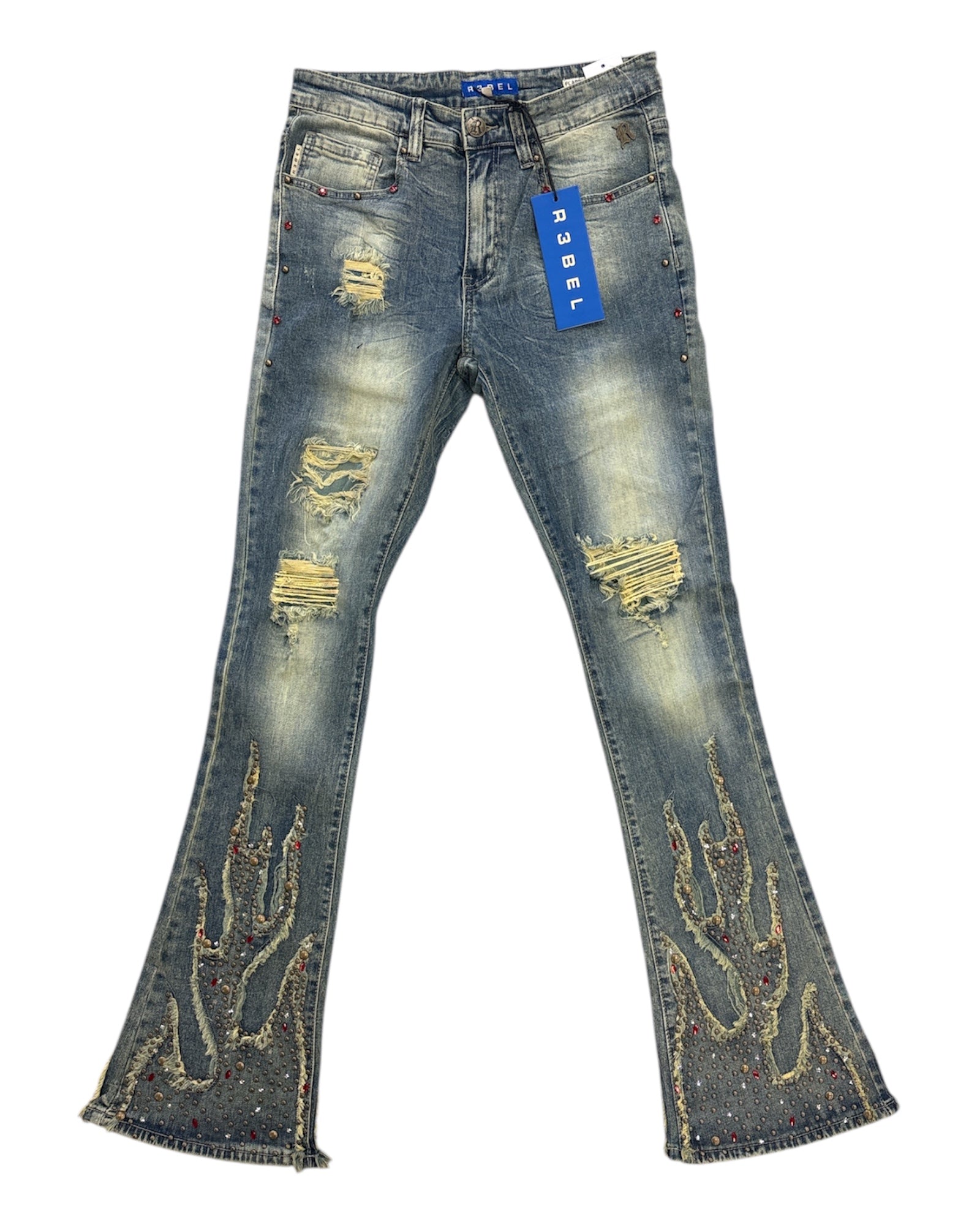 Rebel Minds Jeans - FIREFEST JEANS - VINTAGE -  - 652-668
