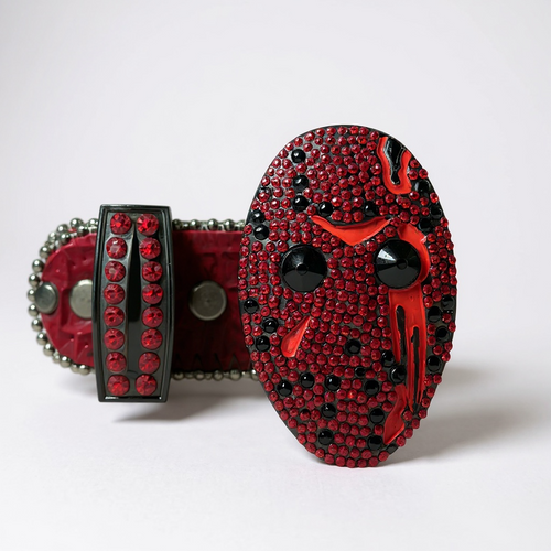 DNA Belt - Deadpool - Red Rhinestones - 669