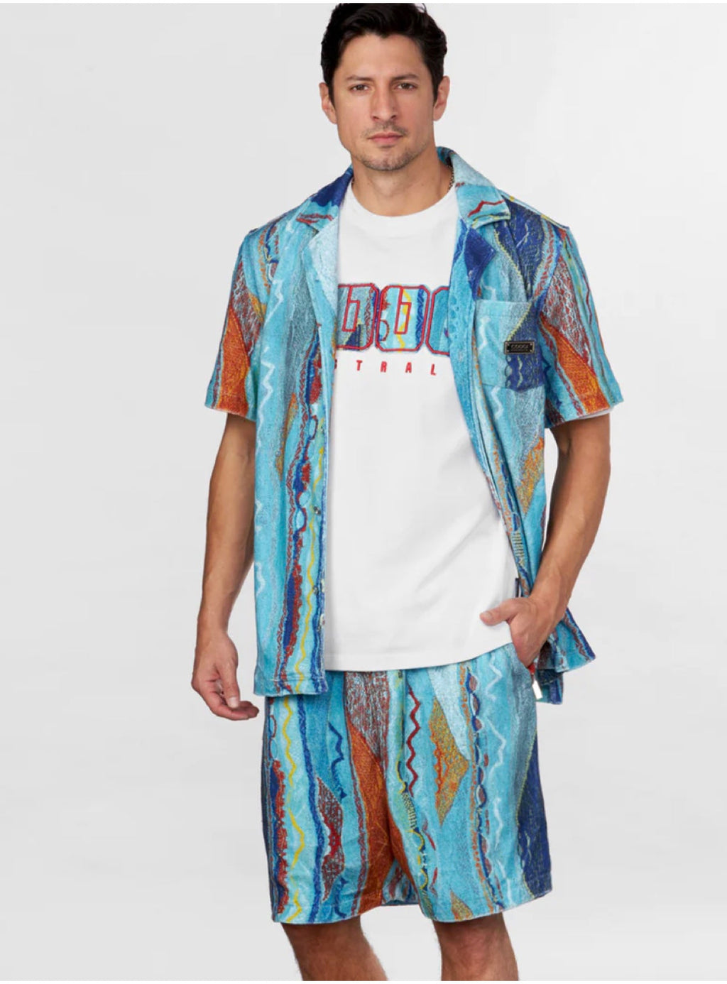 Coogi T-Shirt - Block Logo - White - CG-KT-022