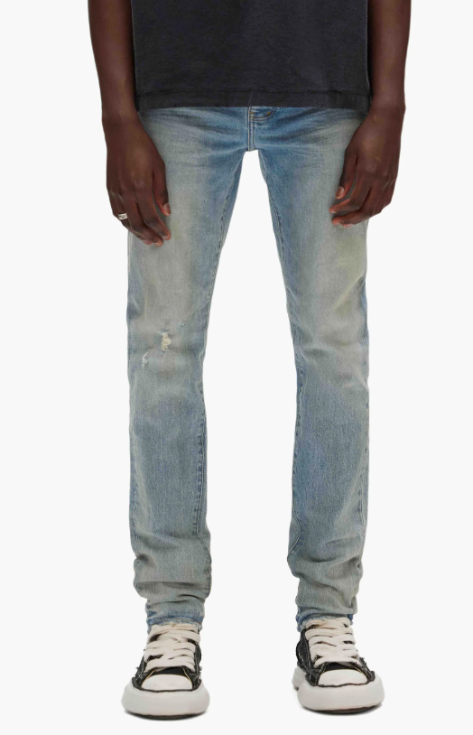 Purple-Brand Jeans - Skinny Basalt - Light Indigo - P001-BSSK225