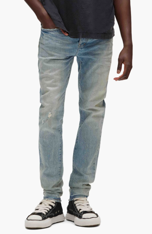 Purple-Brand Jeans - Skinny Basalt - Light Indigo - P001-BSSK225