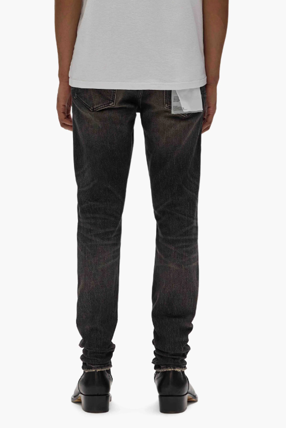 Purple-Brand Jeans - Skinny Tinted Washed - Black - P001-SNWB225