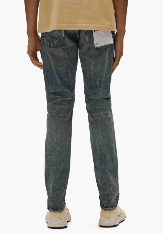 Purple-Brand Jeans - Vintage Mechanic Dirty - Mid Indigo - P001-MDMD225