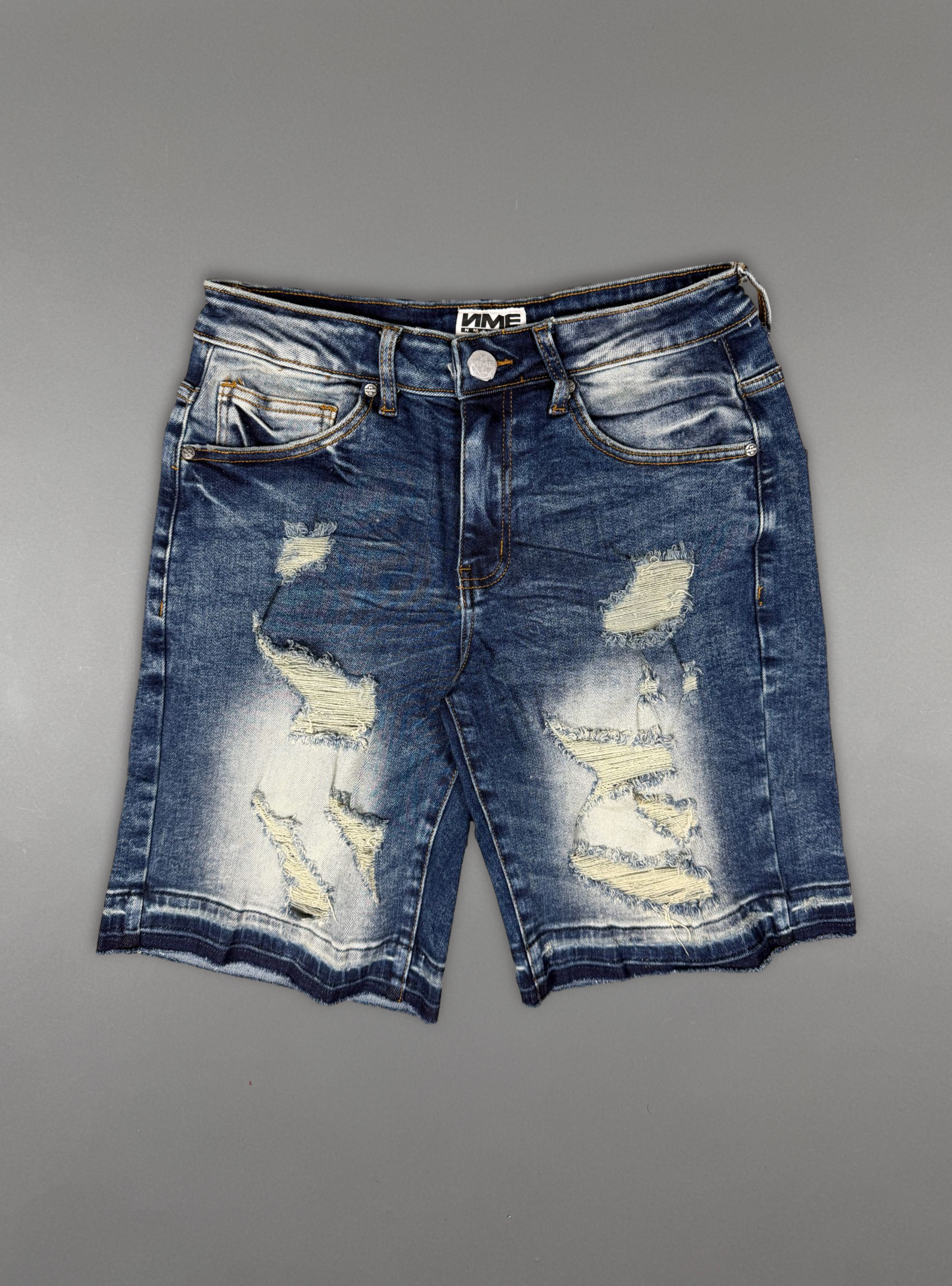 NME Shorts - Maureen - Dark Blue Wash - 452