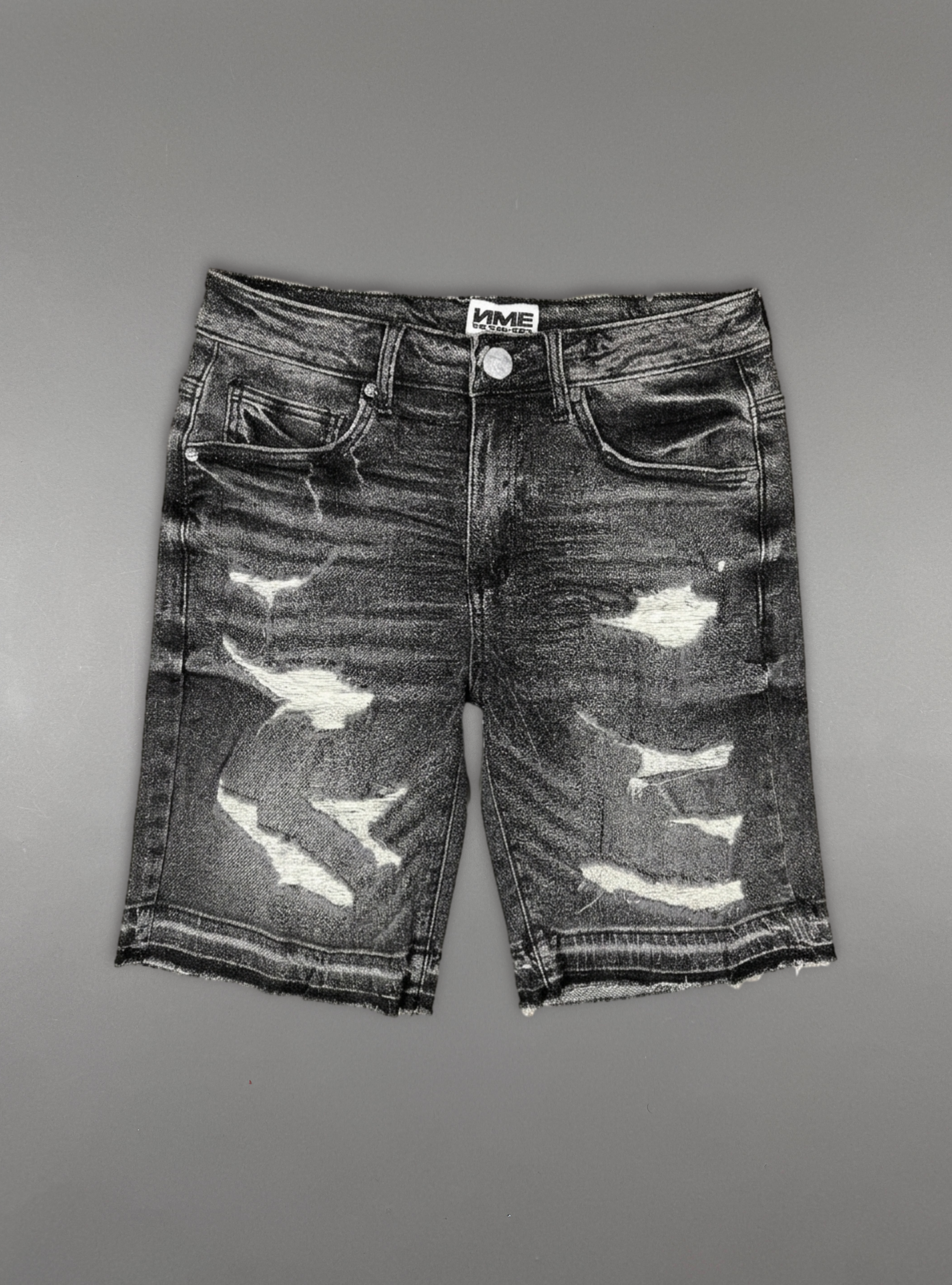 NME Shorts - Maureen - Black Wash - 451