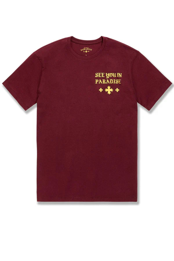 Jordan Craig T-Shirt - Syip - Wine - 9217A