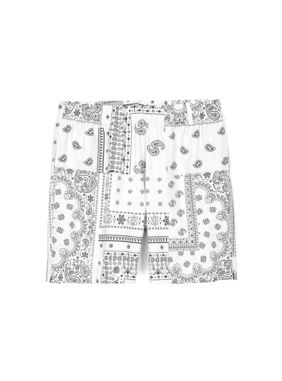 Purple-Brand Swim Shorts - Ecru Paisley - P504