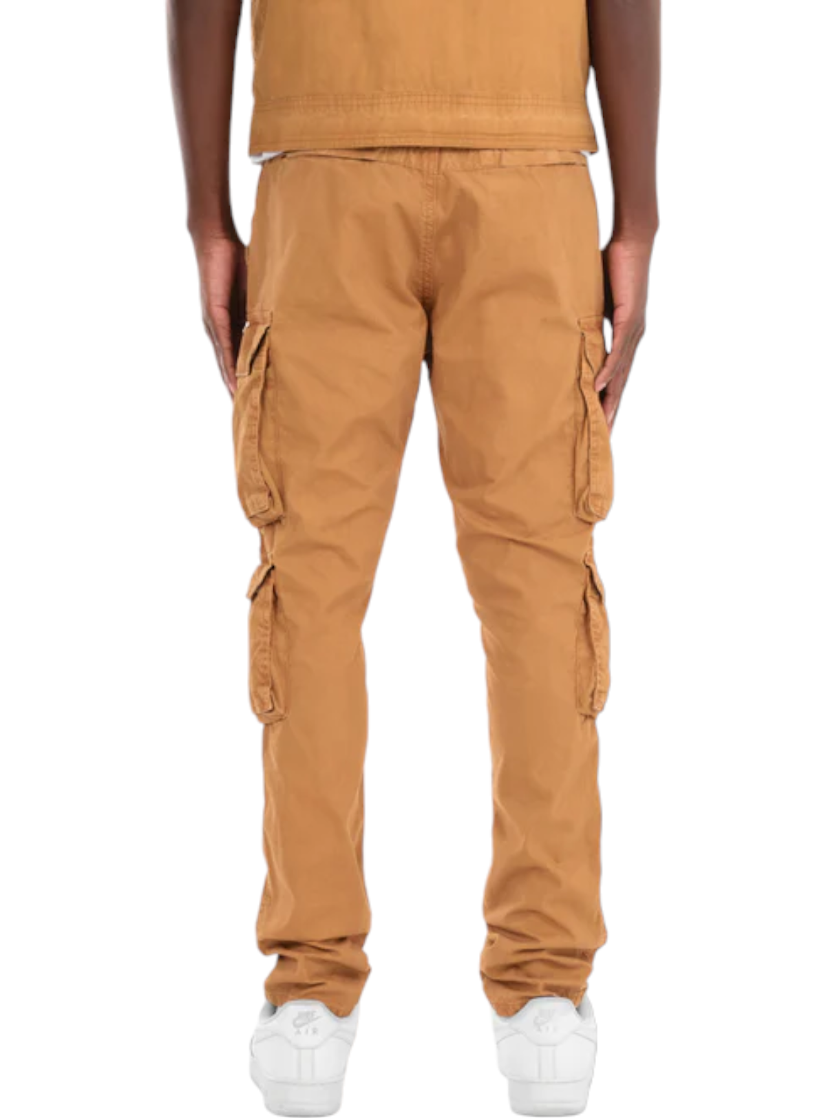 Copper Rivet Cargo Pants - With Belt - Timber - 333236