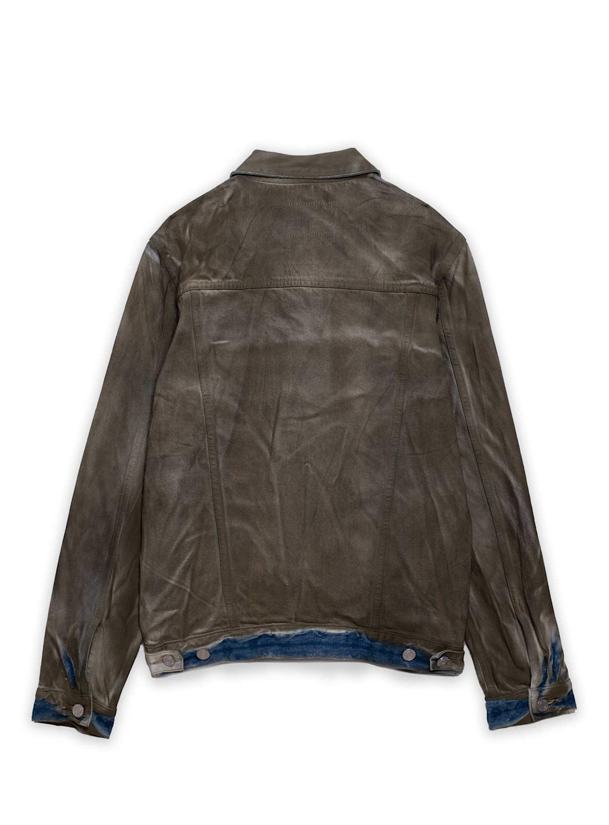 Purple-Brand Jacket - Wash - Olive and Blue - P006