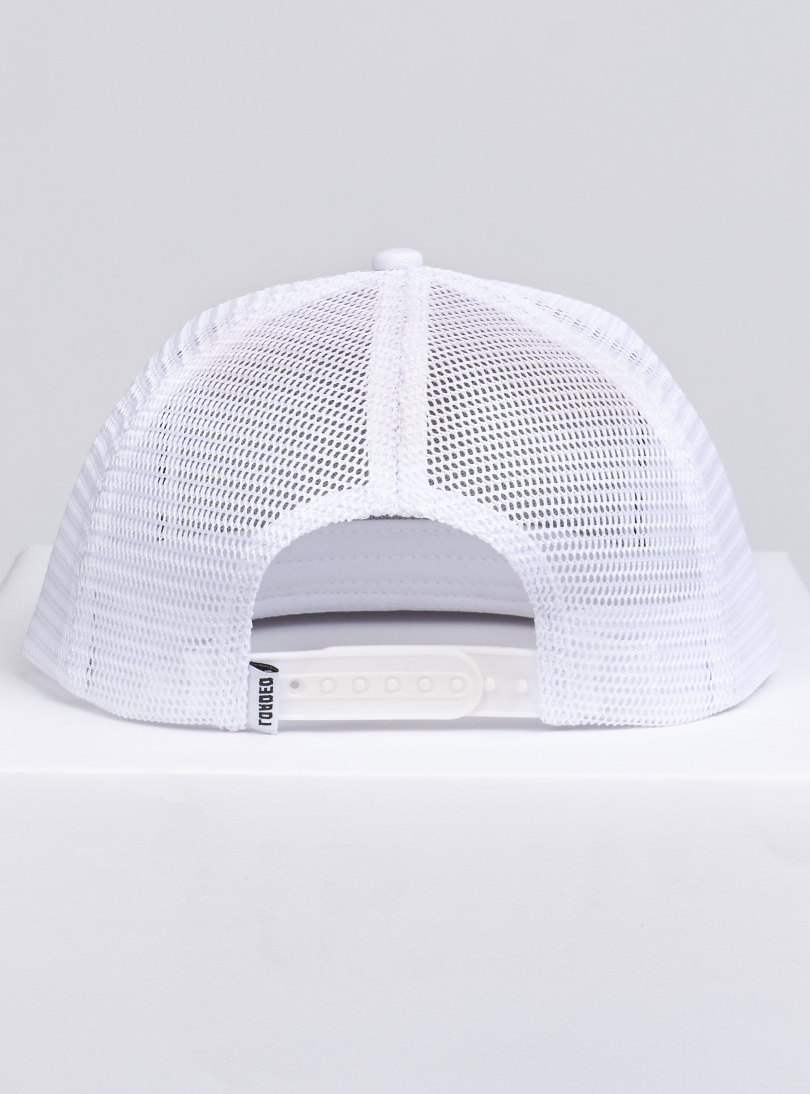 LNL Snapback - B. Clip - Red and Blue on White - 106