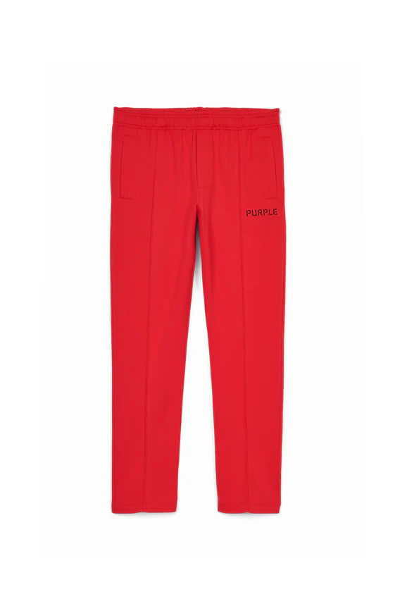 Purple-Brand Track Pants - Track - Red  - P415-SRTP222