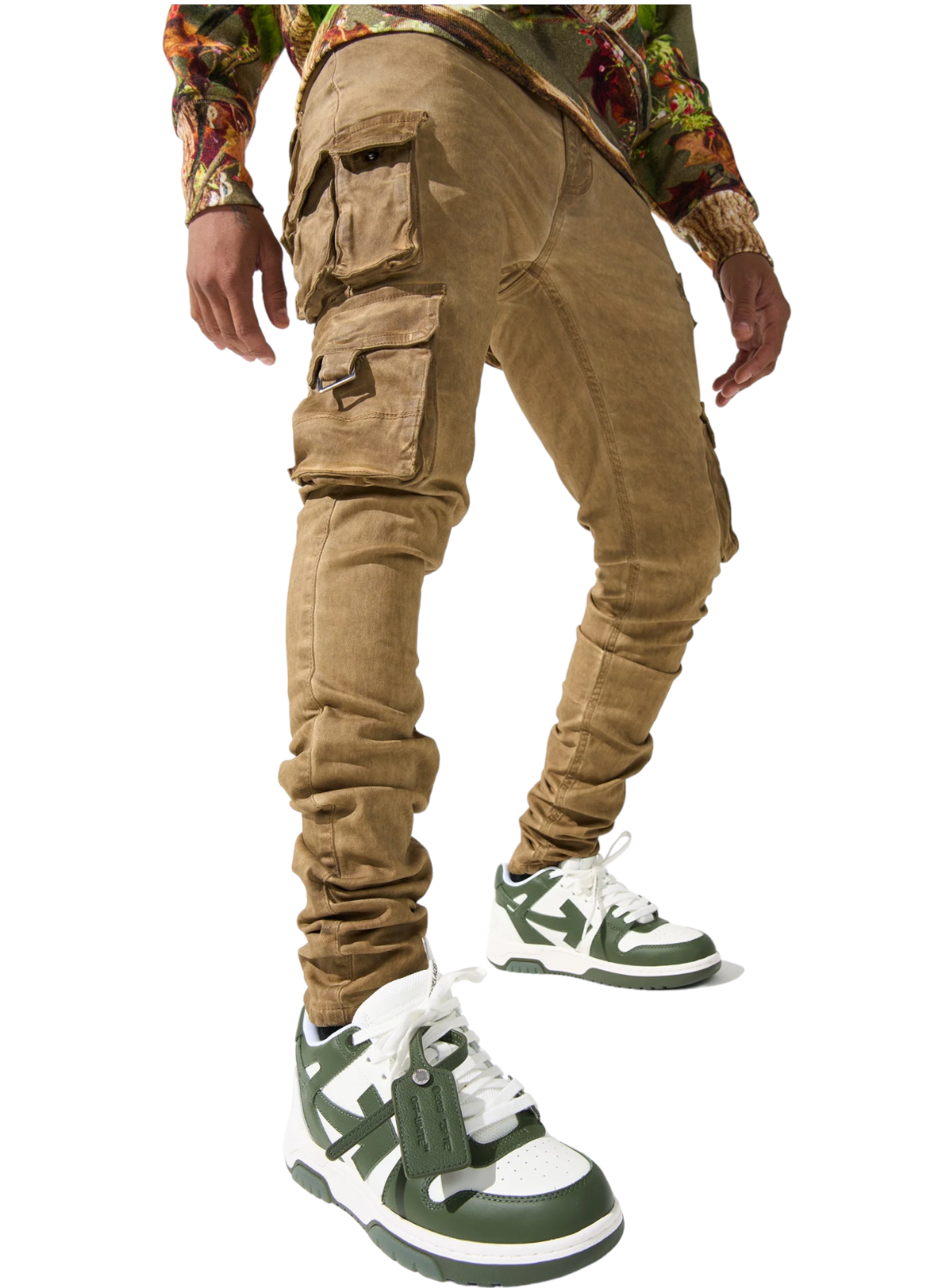 Serenede Jeans - Tigers Eye Cargo - Brown Wash - TGRSEYE