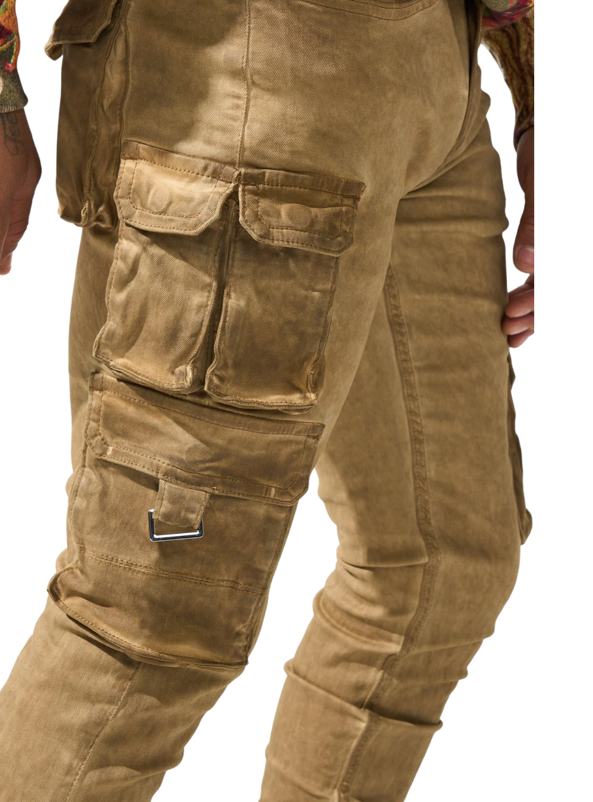 Serenede Jeans - Tigers Eye Cargo - Brown Wash - TGRSEYE