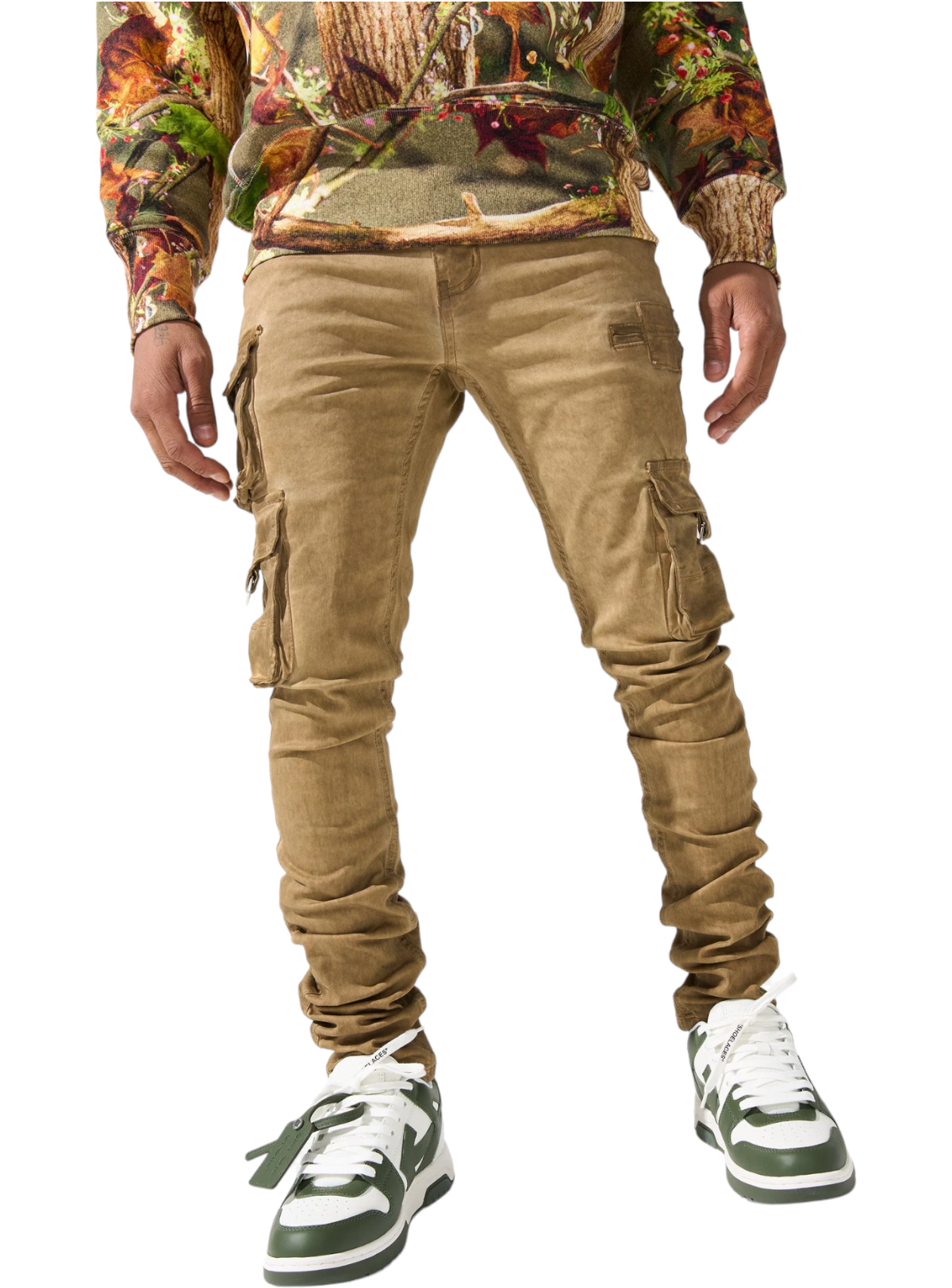 Serenede Jeans - Tigers Eye Cargo - Brown Wash - TGRSEYE