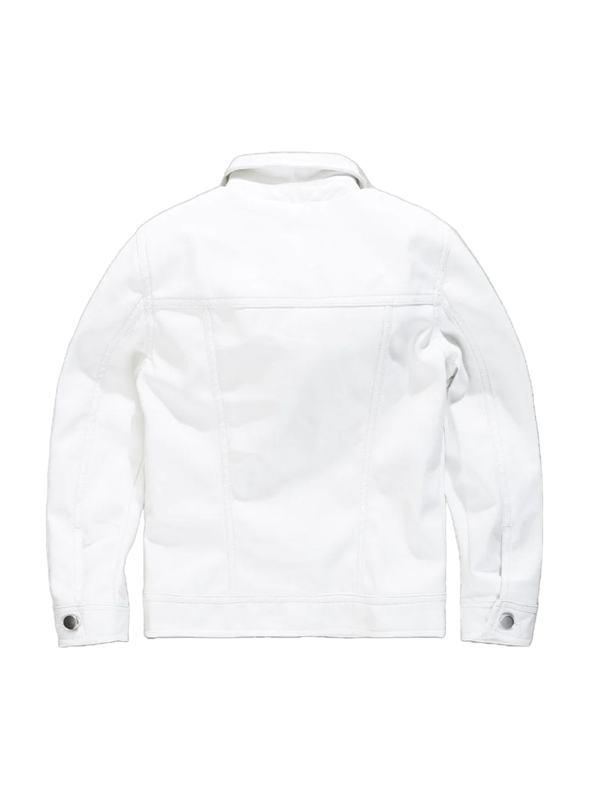 Jordan Craig Kids Leather Jacket - Thriller PU - White - JJ1121K